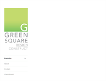 Tablet Screenshot of greensquareinc.com